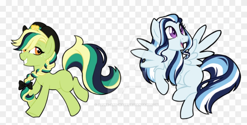 Custom Ponies For Spikeanator By Azure Art Wave - Cartoon #1223434