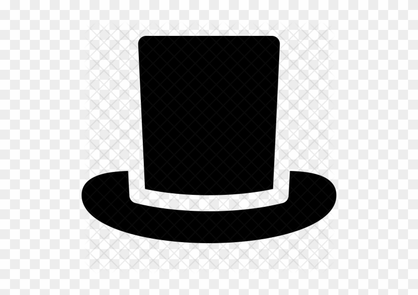 Magician Hat Icon - Monochrome #1223542