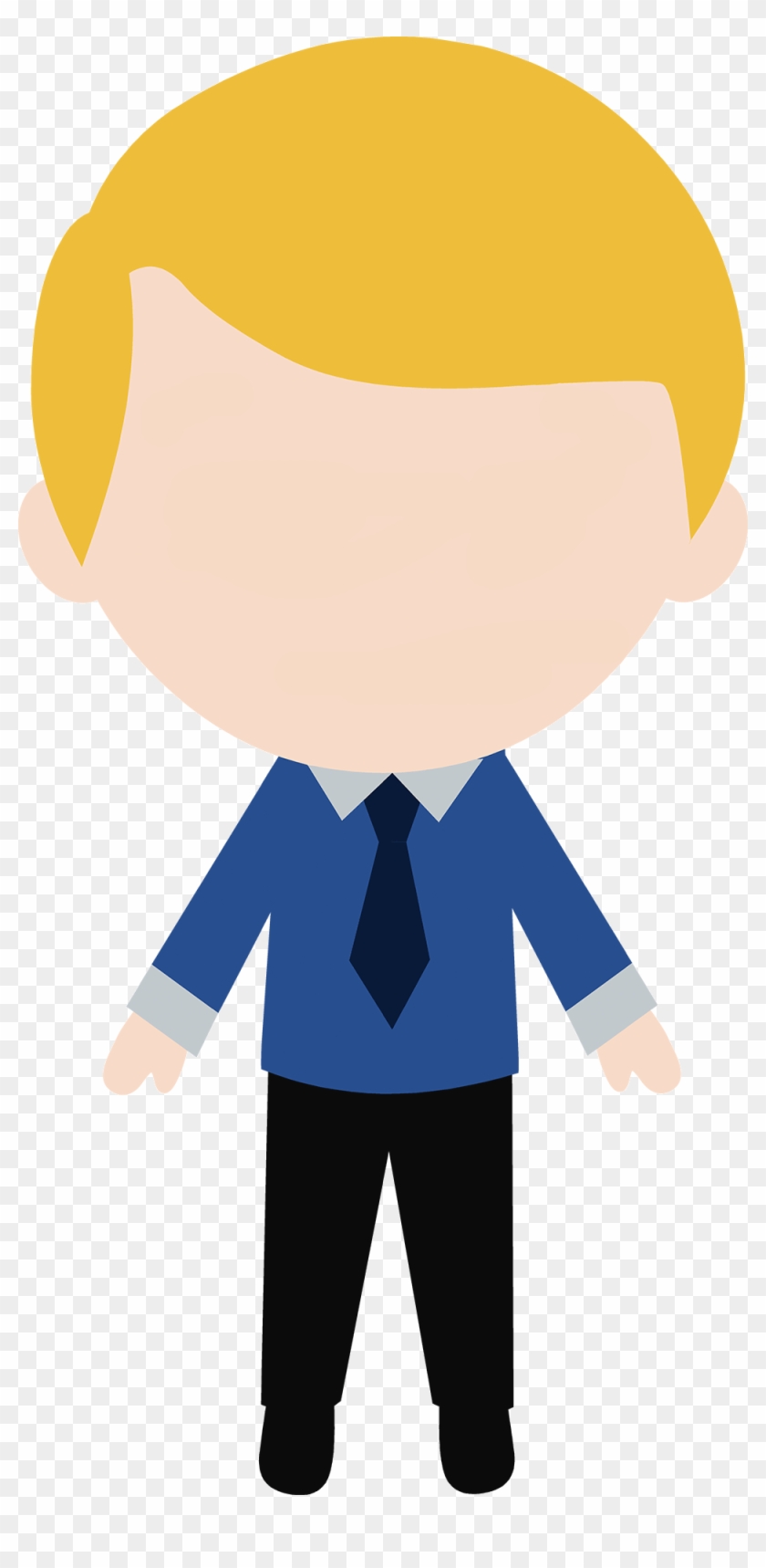 Debt Free - Blond Boy Cartoon Png #1223621