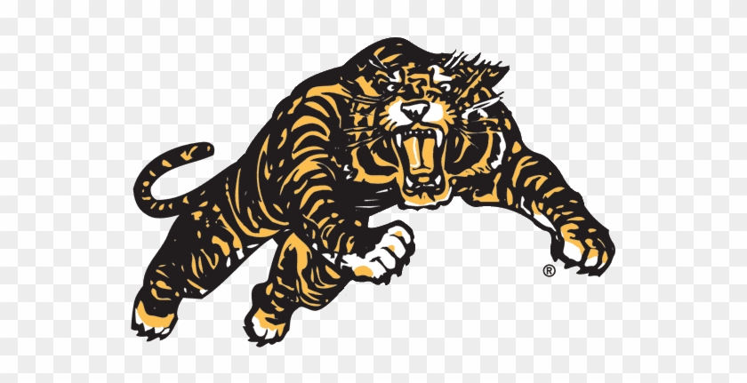 Tiger-cats Alternative Leaping Tiger Logo - Tiger-cats Alternative Leaping Tiger Logo #1223737