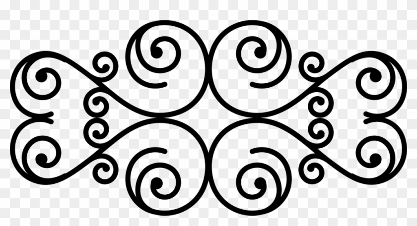 Floral Design Of Spirals Comments - Орнаменты Кыргызские #1223876