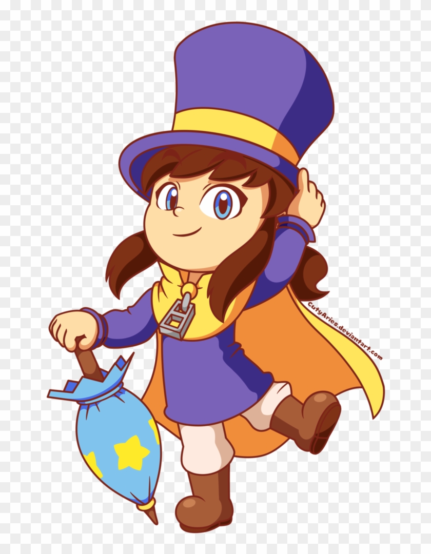 Hat Kid Speedpaint By Cutyaries - Hat Kid Fanart #1224069