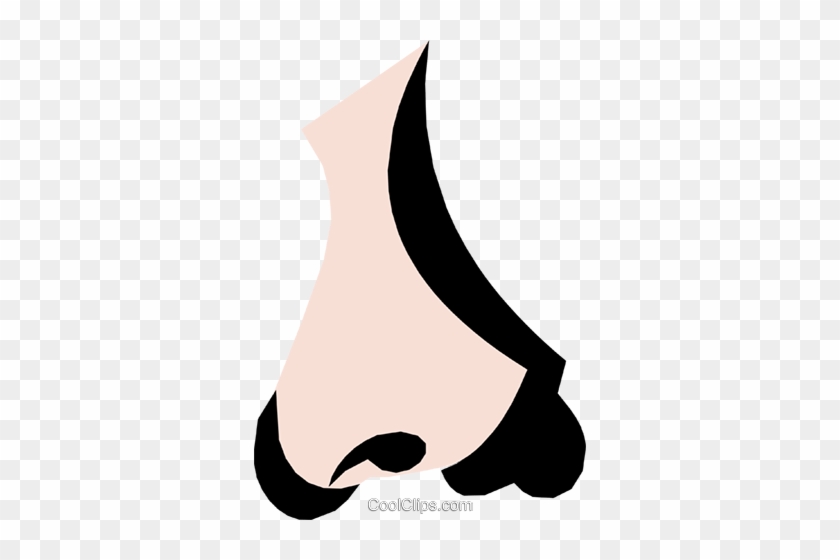 Nose Royalty Free Vector Clip Art Illustration - Nose Royalty Free Vector Clip Art Illustration #1224134