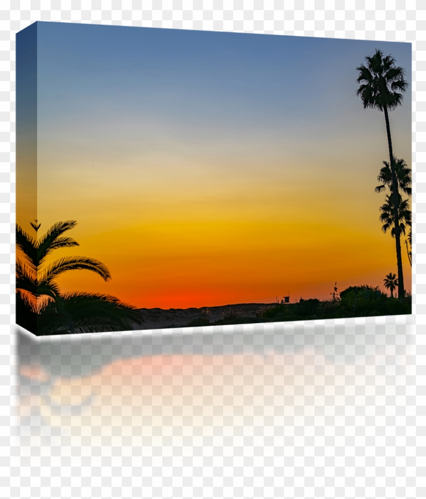 Beach Palms At Sunset - Sunset #1224301