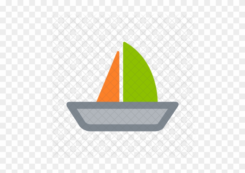 Boat Icon - Keelboat #1224572