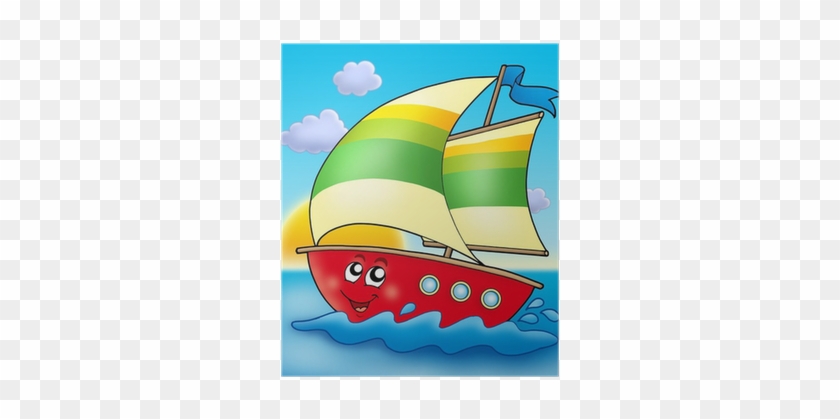 Cartoon Boats #1224640
