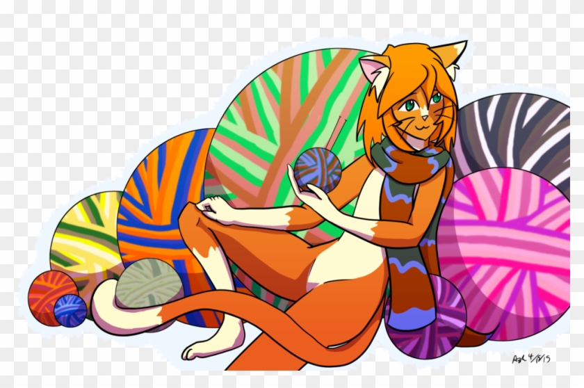 Ball Of String By Redvioletpanda - Illustration #1225577