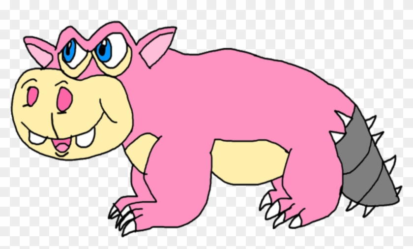 Semi-realistic Slowbro By Kallytoonsstudios - Cartoon #1225728