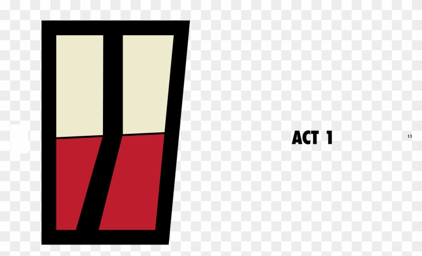 With The Bar-like Figures Among The Beige And Red Setting, - With The Bar-like Figures Among The Beige And Red Setting, #1226207
