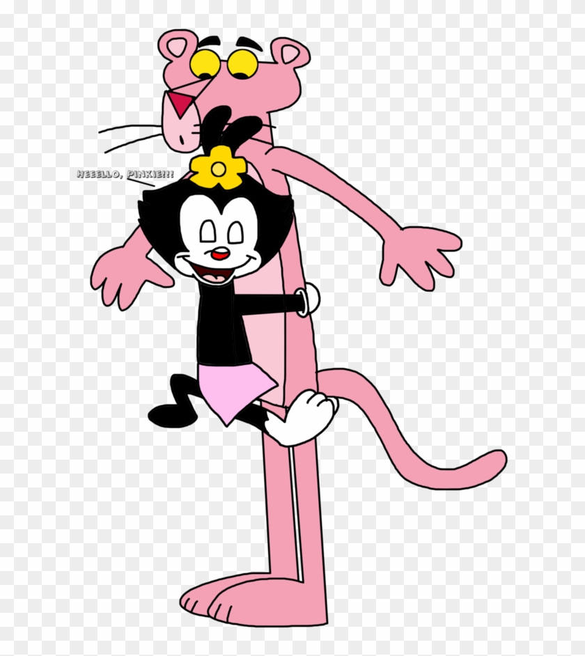 Dot Hugging Pink Panther By Marcospower1996 - Comics #1226286