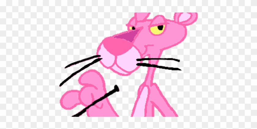 The Pink Panther And Blue Racer Line Draw Draw Colors - Cartoon #1226317