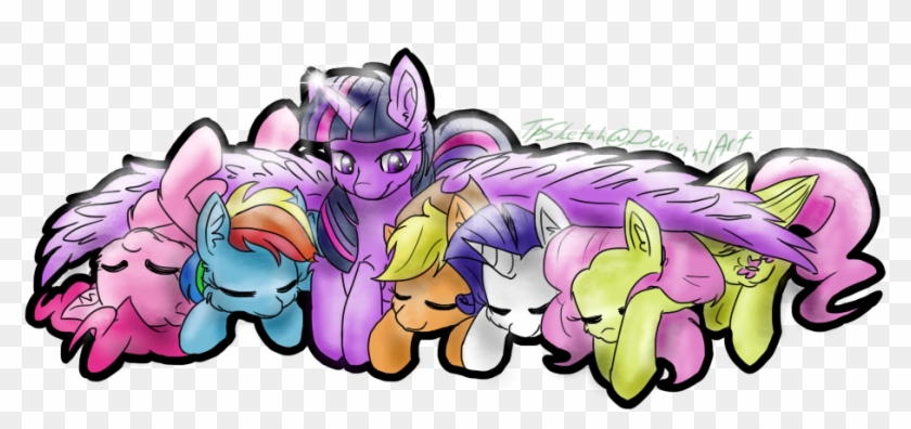 Mane 6 By Samdy-batimfan - Cartoon #1226508