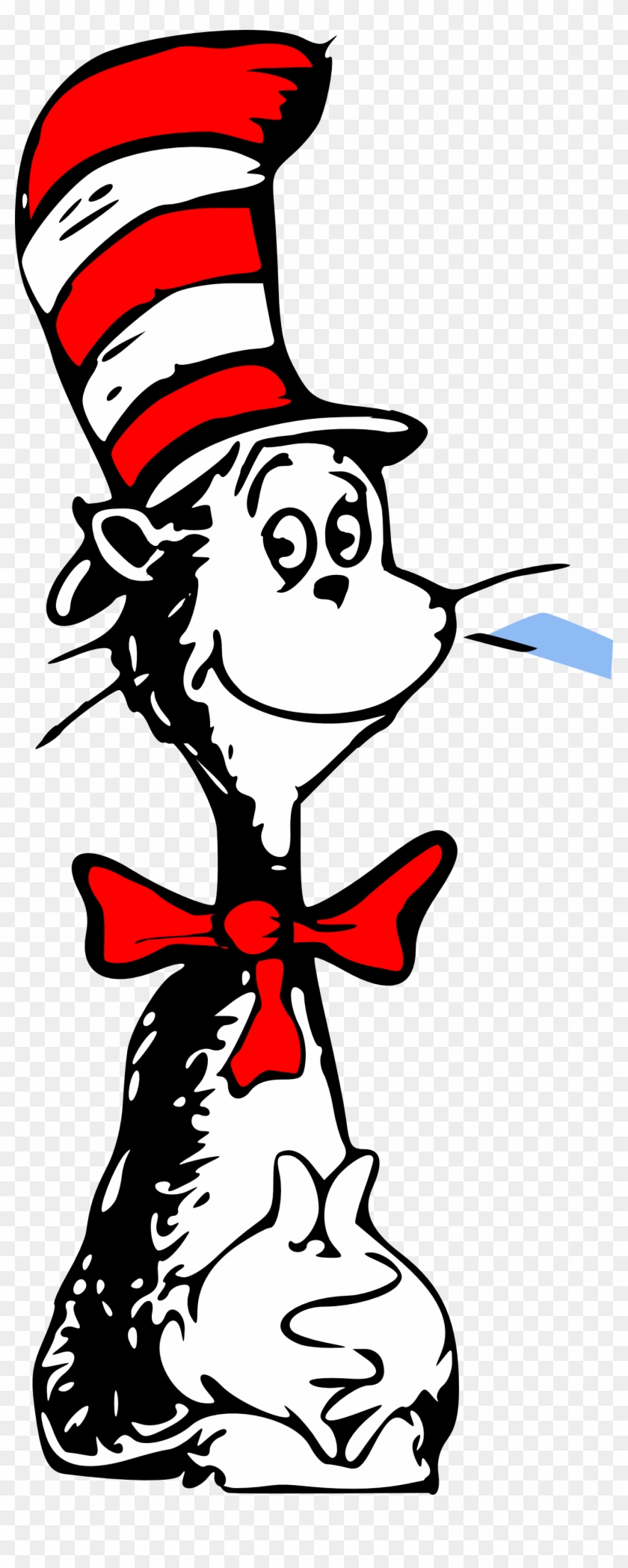 Wall Dr Seuss Cat In Hat Character For Kids Room Cartoon - Cat In The Hat #197819