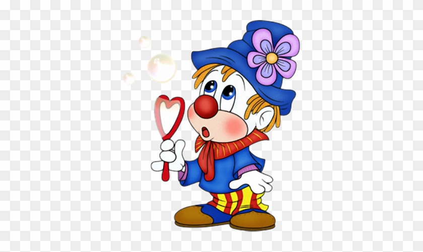 Birthday Clownbirthday Clipartcute - Palhaços Engraçados #197992