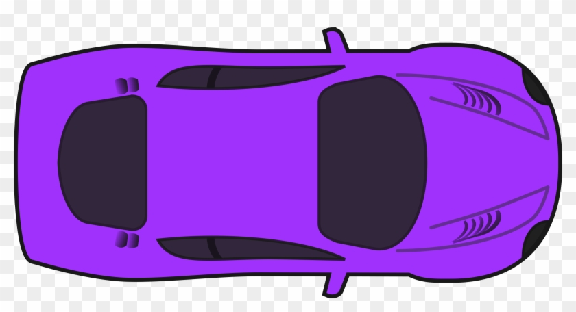 Big Image - Race Car Top View Clipart #198201