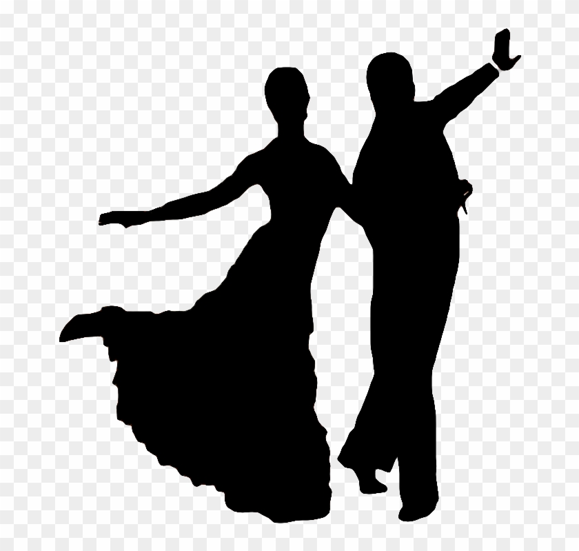 Foxtrot Silhouette - Dance Silhouettes Foxtrot #198515