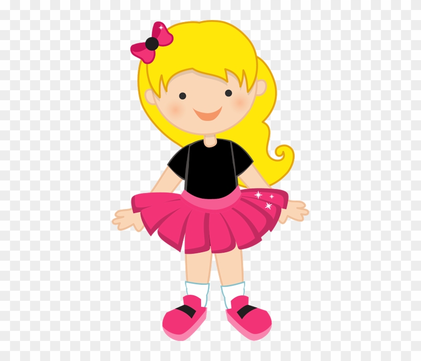 Clip Art - Girl In Tutu Clipart #198638