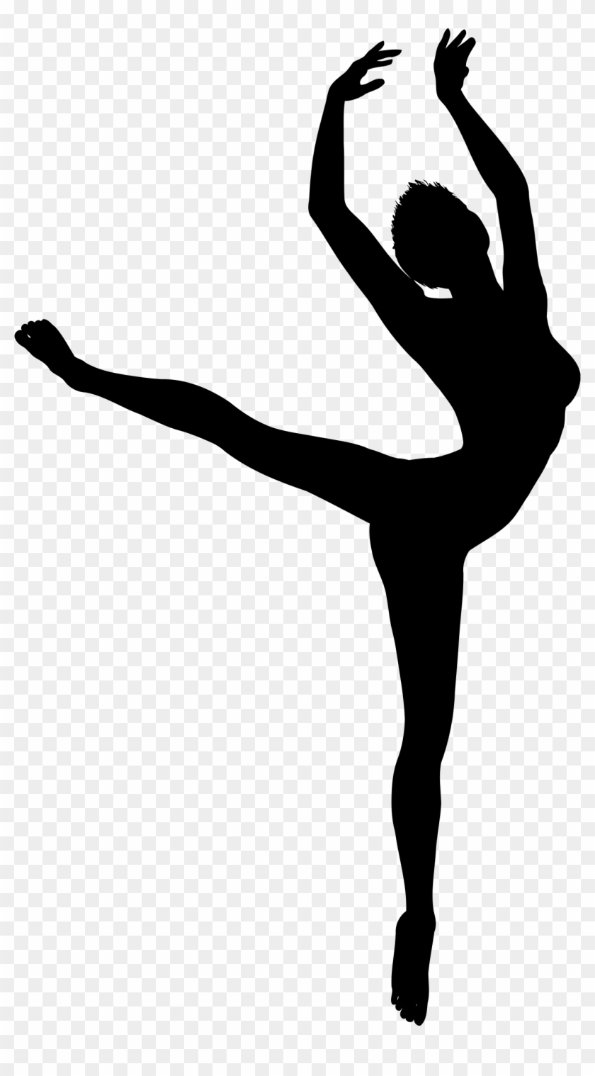 Dancer Silhouette 2 - Dancer Silhouette Png #198711
