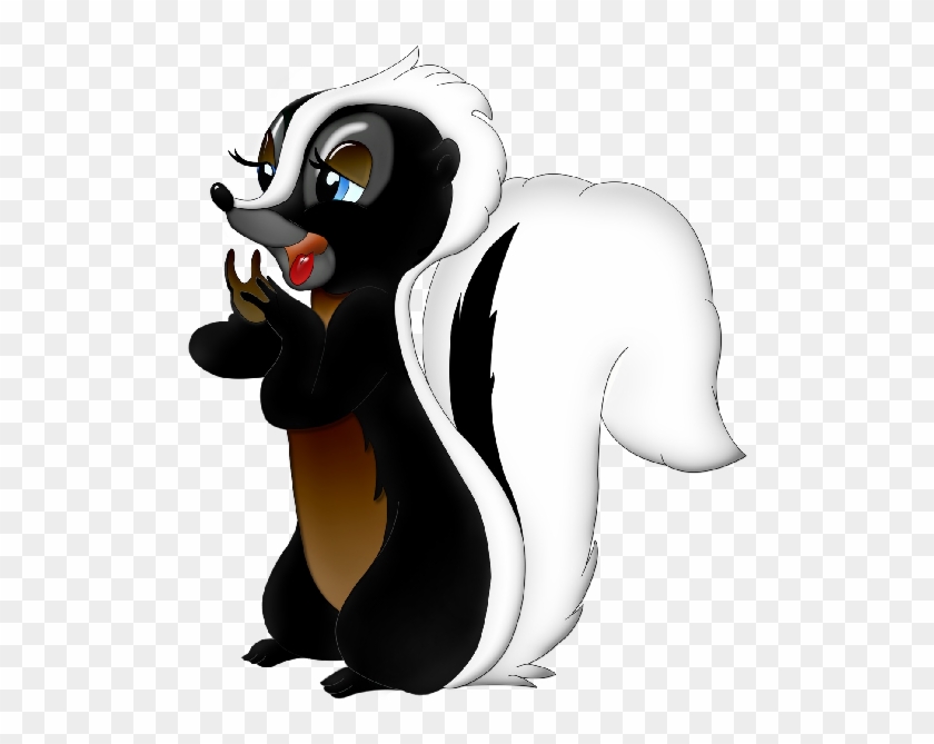 Top 82 Skunk Clip Art - Flower Skunk Clipart #198925