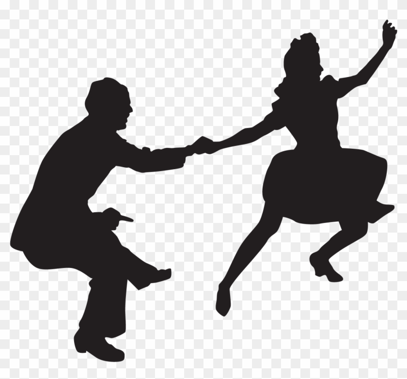 Home - Silhouette Swing Dancers Hd #198959