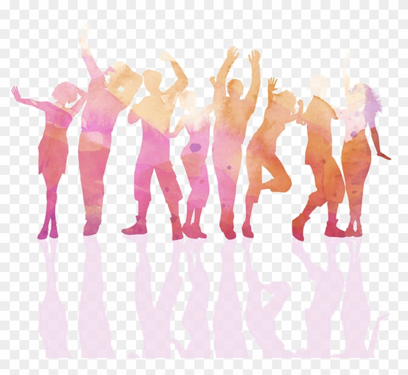 Party Nightclub Clip Art - 大学生 群体 #199255