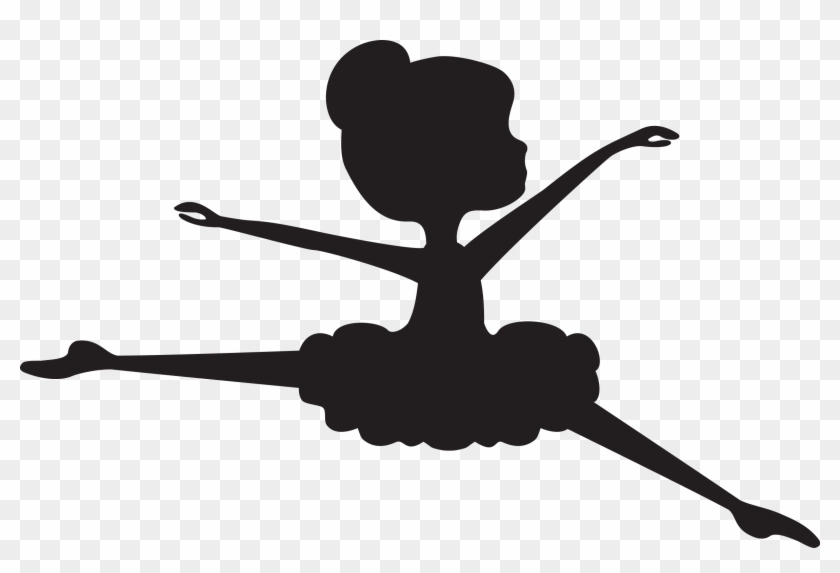 Icp03jbqgy3pt - Pink Ballerina Clipart Silhouette #199274