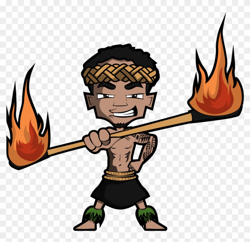 Any Age And Gender Can Learn And Enjoy The Culture - Hawaiian Fire Dancer Clip Art #199861