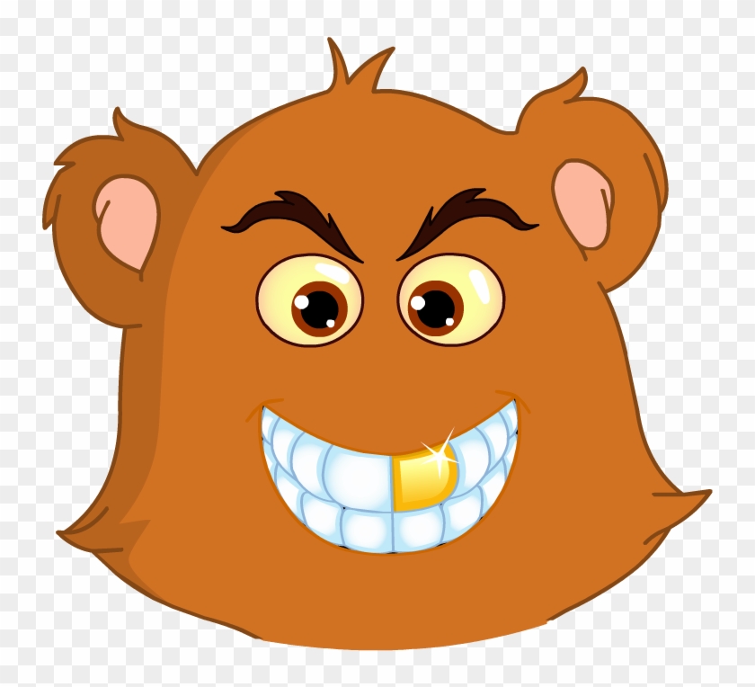 Bear Clipart Emoji - Birthday Tiger #200277
