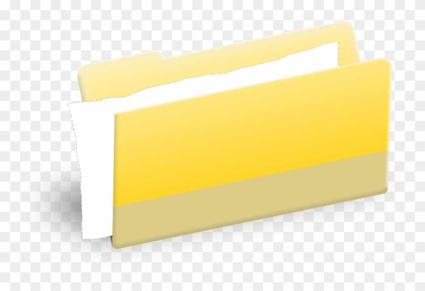 Folder With Document Clipart - Clip Art #1227270
