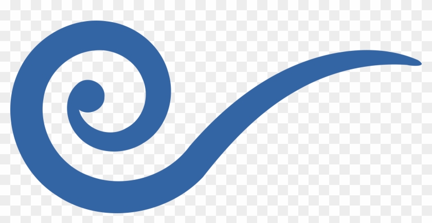 Lines Clipart Water - Swirl Clip Art #1227482