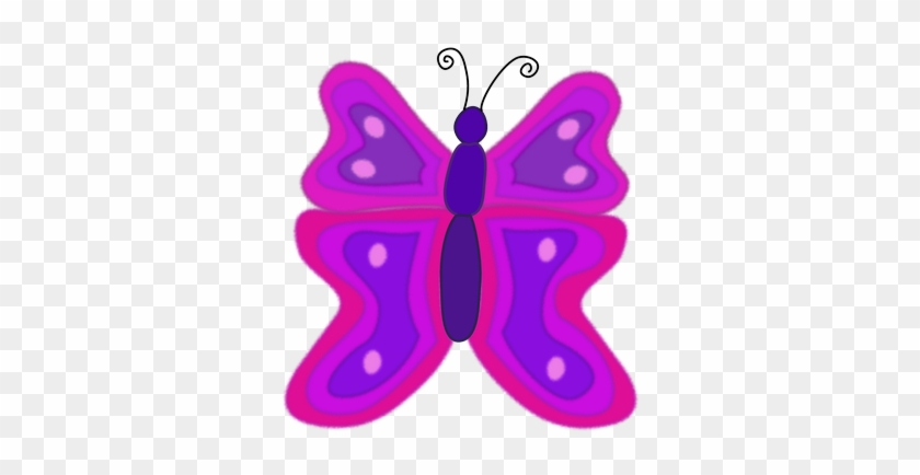 Clipart Pink Butterfly Wp - Clip Art #1228151