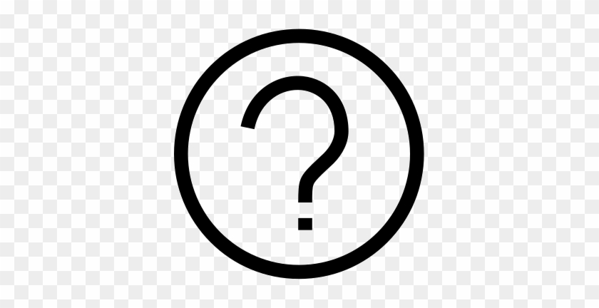 Data Statistics Question Mark Comments - Question Icon Black And White #1228193