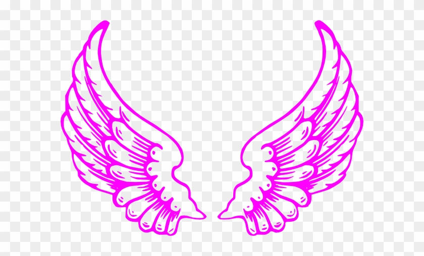 Wings Clip Art At Clker - Victoria Secret Wings Logo #1228297