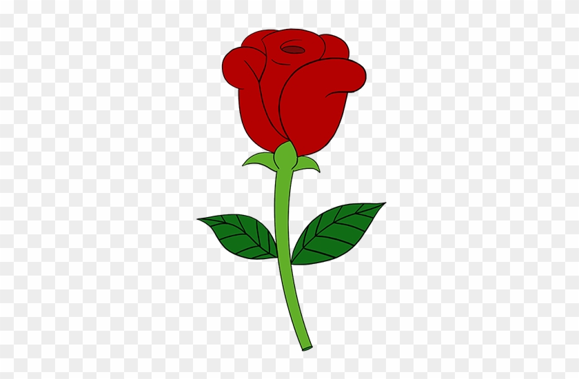 How To Draw A Simple Rose Easy Drawing Guides - Simple Rose #1228983
