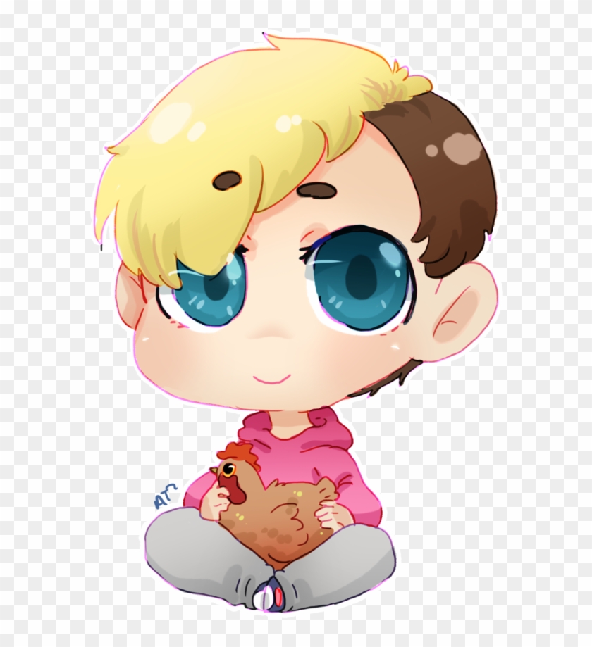 Chibi Comm Chlckenbutt By Artist Squared - Cartoon #1229800