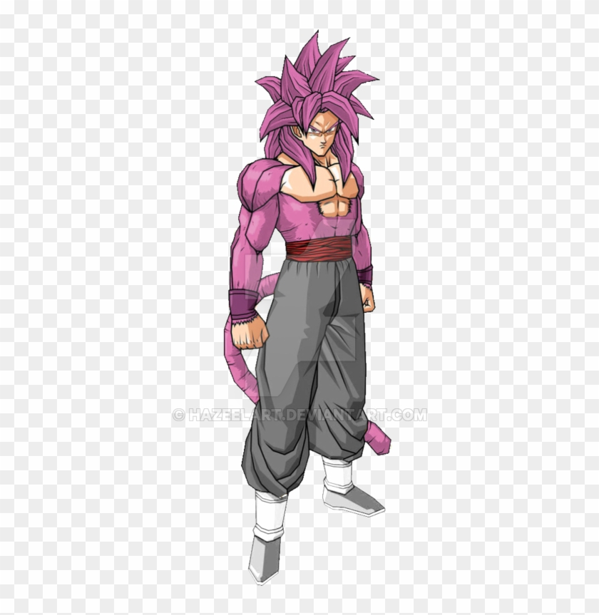 Black Goku Super Saiyan Rose 4 By Hazeelart - Ssj4 #1229857