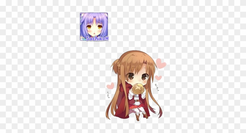 [sword Art Online] Asuna Chibi Render By Sachikoh By - Asuna Chibi Png #1229904