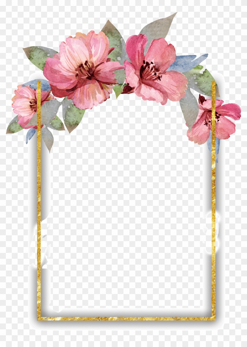 Watercolor Painting Flower Floral Design - Watercolor Painting Flower Floral Design #1229906