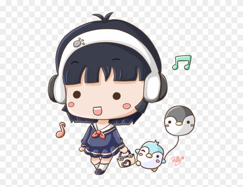 Mel Music Puny Chibi By Bets888 - Chibi Music Png #1229959