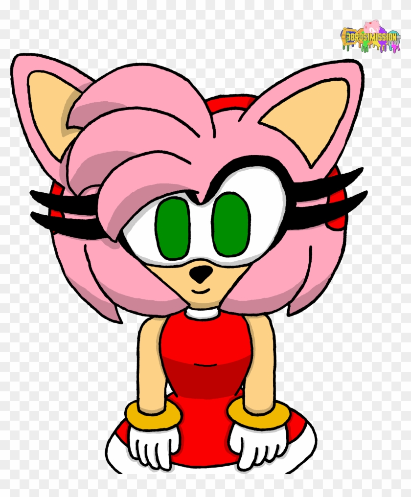 Sonic Adventure 2 Battle Amy Rose Carácter De Sombreado - Cartoon #1229990