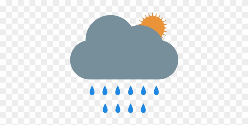 Summer, Rain, Clouds, Cloudy, Drop, Weather Icon - Rain Clouds Icon #1229994