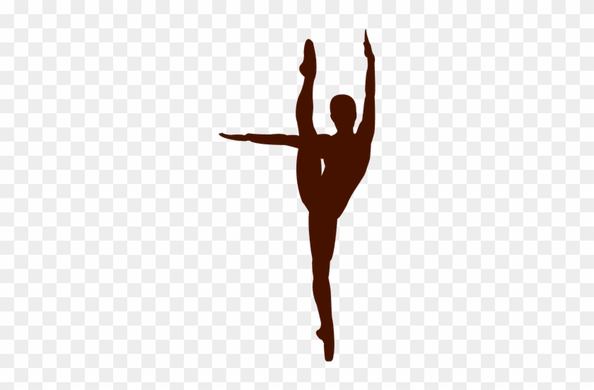 Dancer Style Pose Silhouette - Silhouette #1230399