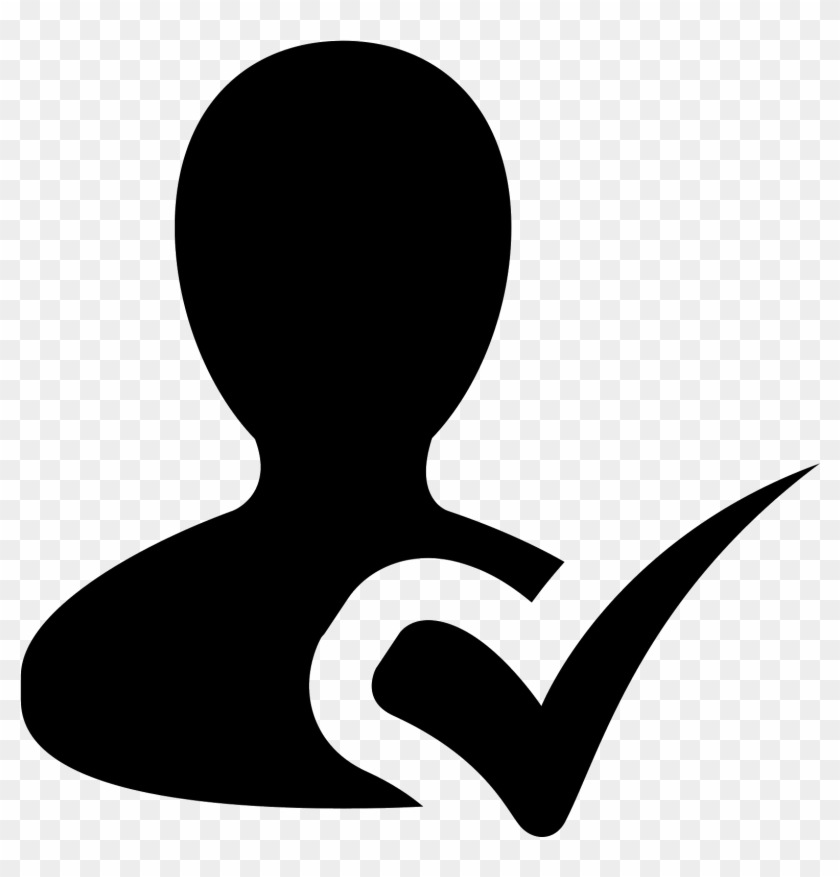 Checked User Male Icon - User Assign Icon Png #1230461