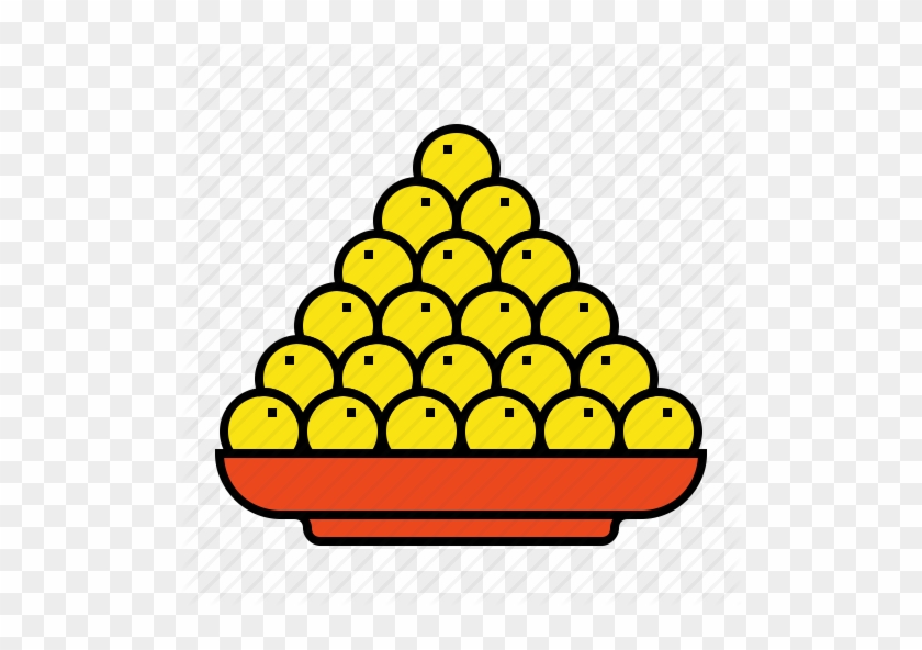 Sweets Clipart Diwali - Ladoo Icon #1231291