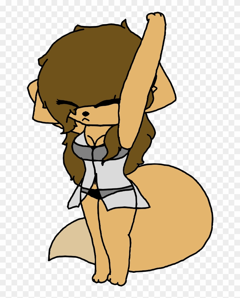 Morning Stretches By Lunafoxi - Cartoon #1231314