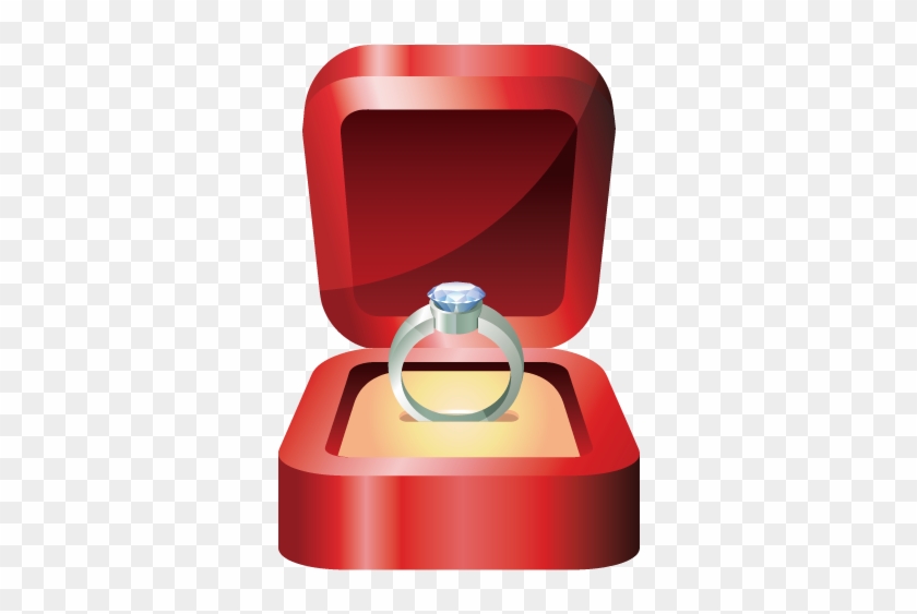 Wedding Ring Royalty-free Clip Art - Engamement Ring Vector #1231326