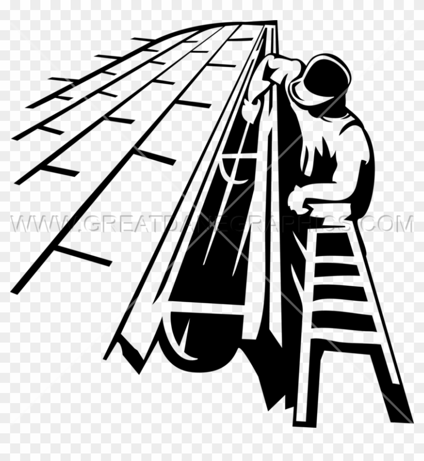 Gutter Cleaner - Gutter Cleaning Clip Art #1231413