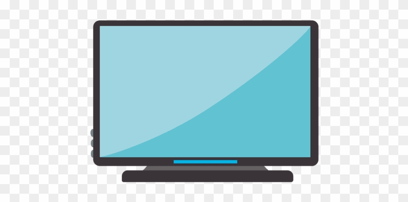 Flat Lcd Tv Transparent Png Amp Svg Vector - Clip Art #1231643