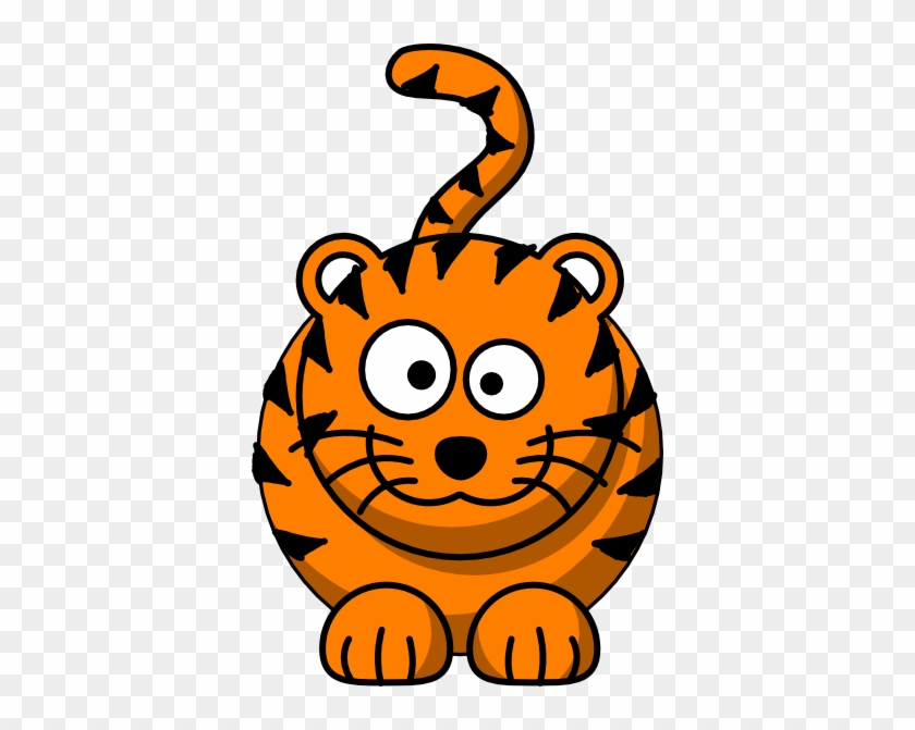 Pin Cute Cougar Clip Art Free Clipart Images - Arthwick Store Cartoon Illustration Of A Smiling Tiger #1232449