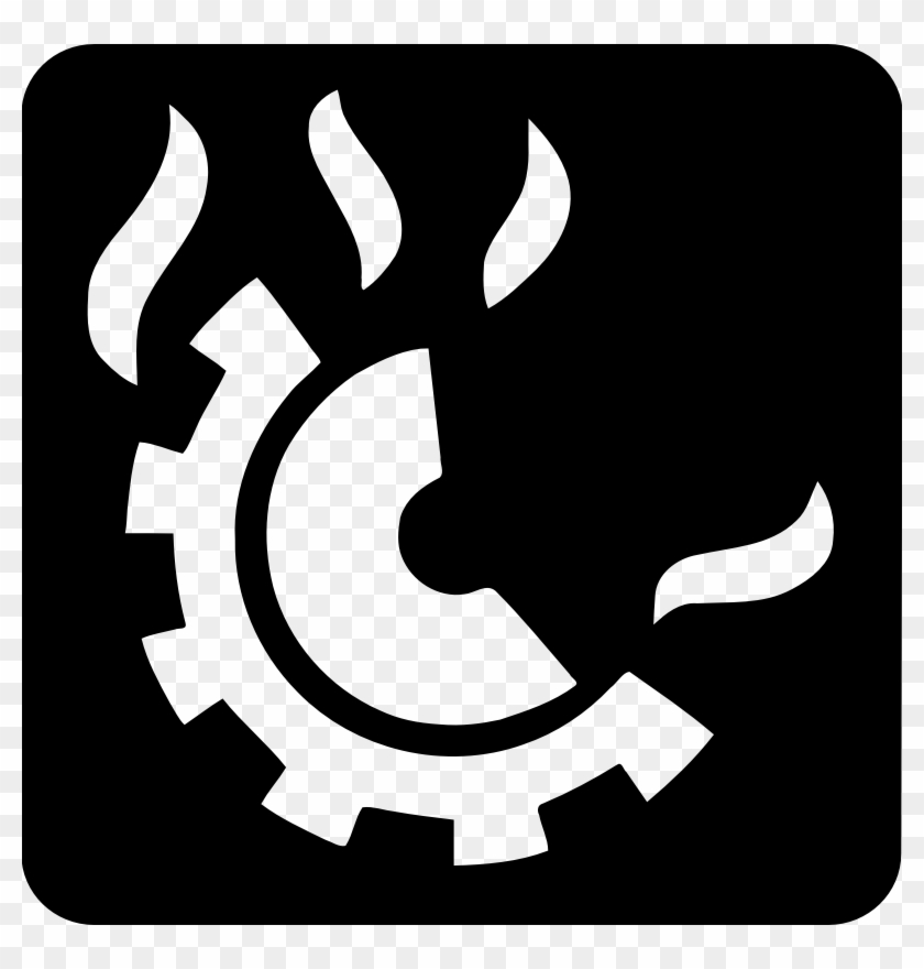 Medium Image - Class D Fire Extinguisher Symbol #1232689